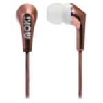 Moki Life Metallics Headphones Wired In-ear Music Rose gold