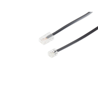 Image of shiverpeaks S-Impuls 70256- - 6 m - RJ11 - RJ11 - Black -...