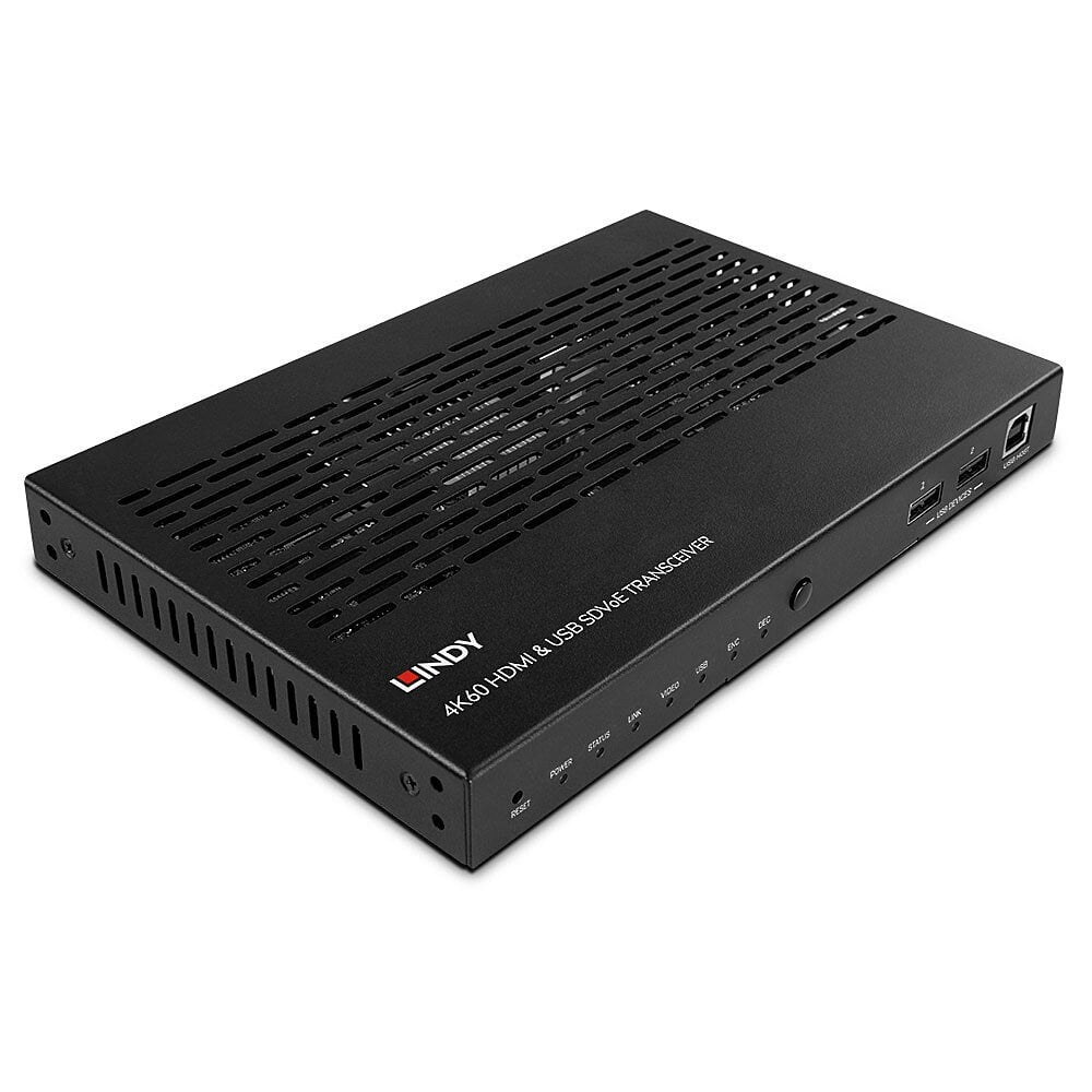 Image of Lindy 38365 AV extender AV transmitter Black