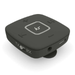 KitSound KSWMA2BK wireless audio transmitter 3.5 mm 10 m Black