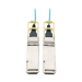 Tripp Lite N28H-01M-AQ InfiniBand/fibre optic cable 39.4" (1 m) QSFP28 OFNP Aqua color