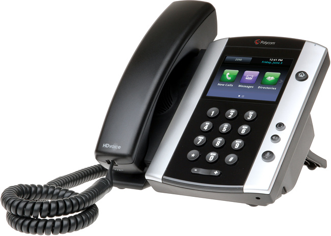 POLY  VVX 501 12-line Business Media Phone with HD Voice. Compatible Pa