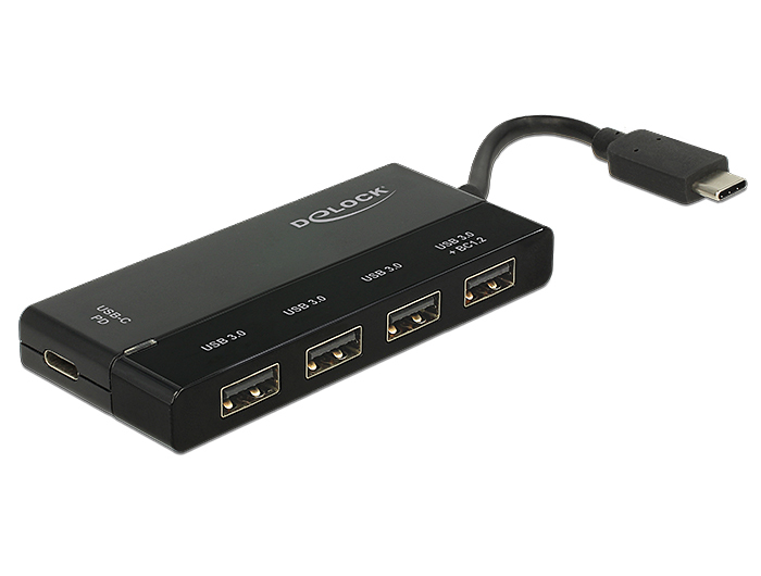 Image of DeLOCK 62793 interface hub USB 3.2 Gen 1 (3.1 Gen 1) Type-C 5000...