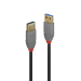Lindy 36750 USB cable 0.5 m USB 3.2 Gen 1 (3.1 Gen 1) USB A Black