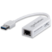 Manhattan USB-A Fast Ethernet Adapter, 10/100 Mbps Network, 480 Mbps (USB 2.0), RJ45, White, Blister