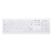 CHERRY AK-C8100F-UVS-W/UK Tastatur Medizinisch USB QWERTY UK Englisch Weiß