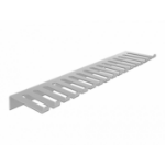 DeLOCK Cable holder 325 x 90 mm for wall mounting grey