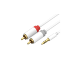 shiverpeaks FL31-34156 audio kabel 1,5 m 3.5mm 2 x RCA Wit