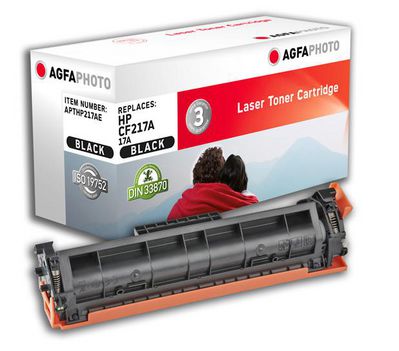 AgfaPhoto APTHP217AE Tonerkassett 1 styck Kompatibel Svart