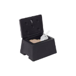 CPD Grit Bin 25kg and 1 Plastic Scoop And 1 Bag Of Rock Salt 0108065 DD