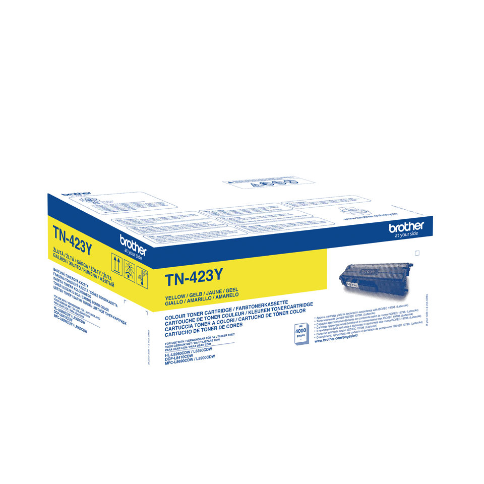 Brother TN-423Y Toner-kit yellow high-capacity, 4K pages ISO/IEC 19752 ...