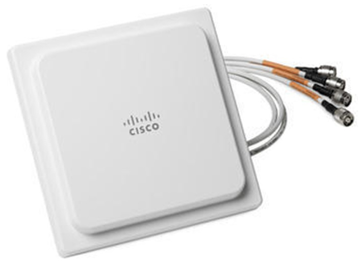 Image of Cisco AIR-ANT2524V4C-R= network antenna Omni-directional antenna...
