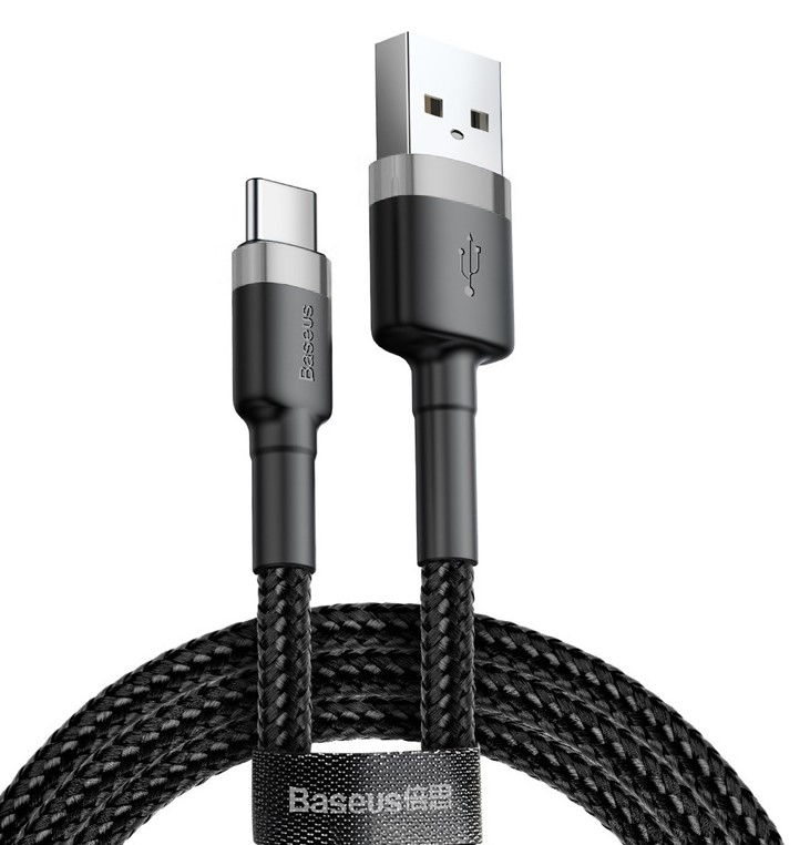 Baseus CATKLF-UG1 USB cable 3 m USB A USB C Black