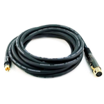 Monoprice XLR/RCA, 4.572 m audio cable 180" (4.57 m) XLR (3-pin) Black