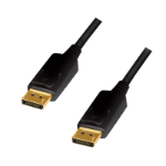 LogiLink CD0103 DisplayPort cable 5 m Black