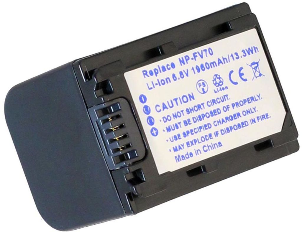 EU Product - Battery for NP-FV70 replacement battery thumbnail