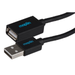 Maplin MAPCUS29 USB cable 3 m USB 2.0 USB A White