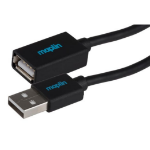 Maplin MAPCUS29 USB cable USB 2.0 3 m USB A White