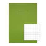 Rhino 13 x 9 Oversized Exercise Book 80 Page Light Green S10 (Pack of 50)