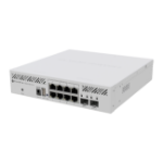 Mikrotik CRS310-8G+2S+IN: L3 Smart Switch hanterad 2.5G Ethernet (100/1000/2500) Strömförsörjning via Ethernet (PoE) stöd 1U Vit