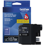 Brother LC107BK ink cartridge 1 pc(s) Original High (XL) Yield Photo black