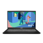 MSI Modern 15 B13M-406AU Intel® Core™ i7 i7-1355U Laptop 39.6 cm (15.6") Full HD 16 GB DDR4-SDRAM 1 TB SSD Wi-Fi 6 (802.11ax) Windows 11 Home Black