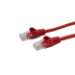 connektgear 10m RJ45 CAT5e UTP Stranded Flush Moulded Network Cable - 24AWG - Red