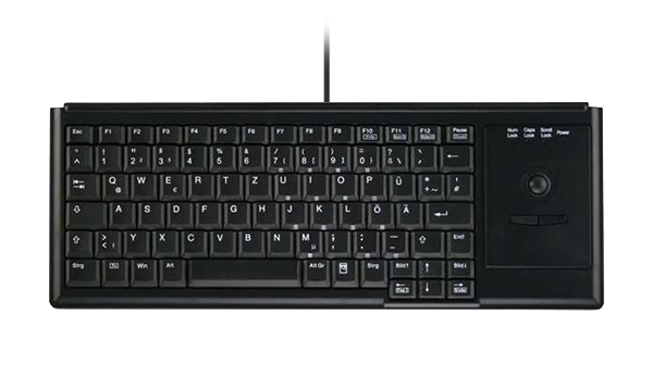 Contour Design Active Key Contour Industrial Keyboard IP68 Trackball Mini Wireless Black DE 4400