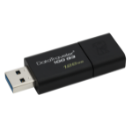 Kingston Technology DataTraveler 100 G3 128GB 128GB USB 3.0 (3.1 Gen 1) Type-A Black USB flash drive