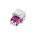 Digitus Fiber optic LC/LC duplex coupler, Multimode-OM4, Keystone module