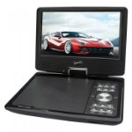 Supersonic SC-259A portable DVD/Blu-Ray player Portable DVD player Convertible 9" 480 x 234 pixels Black