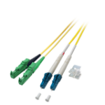 EFB Elektronik O0937.2 fibre optic cable 2 m E-2000 (LSH) LC OS2 Yellow