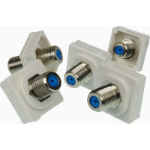 Digitek F Type to F Type Coupler (WHITE)