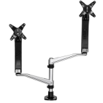 StarTech.com Dual Screen Monitor Arm - One-Touch Height Adjustment - Stackable - Tool-less Assembly