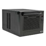 Tripp Lite SRCOOL7KRME rack cooling equipment 1020 W Black 8U 93.56 l/s Built-in display LCD