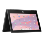 HP Fortis x360 G5 Intel® N N100 Chromebook 11.6" Touchscreen HD 8 GB LPDDR5x-SDRAM 64 GB eMMC Wi-Fi 6E (802.11ax) ChromeOS Black