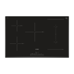 Bosch Serie 6 PVW851FB5E Black Built-in Zone induction hob 5 zone(s)