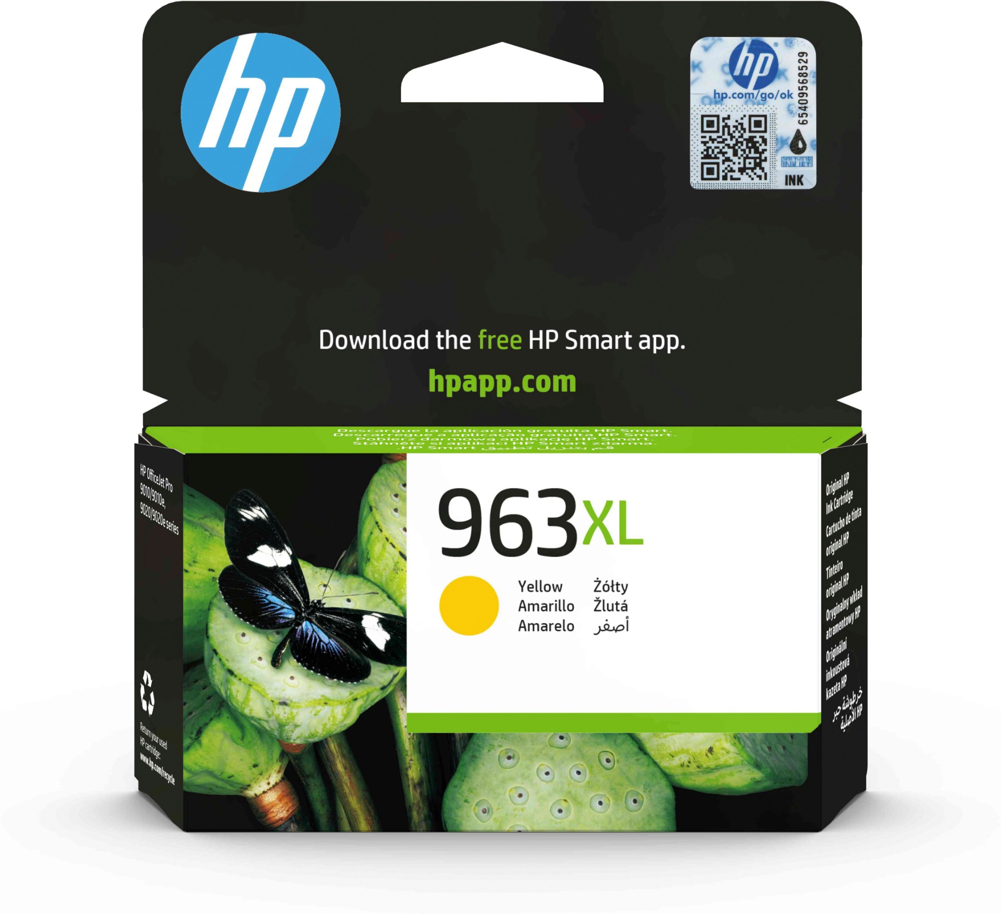 HP 963XL Ink Cartridge High Yield Yellow 3JA29AE
