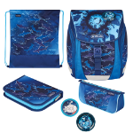 Herlitz FiloLight Plus Deep Sea school bag set Boy Polyester Blue