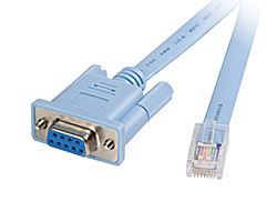 Image of Cisco RJ45-DB9 networking cable Grey 1.8 m