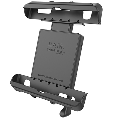 RAM Mounts Tab-Lock Tablet Holder for Apple iPad Gen 1-4 with Case + More