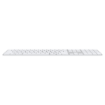 Apple Magic tangentbord USB + Bluetooth Engelsk Gjuten aluminium, Vit