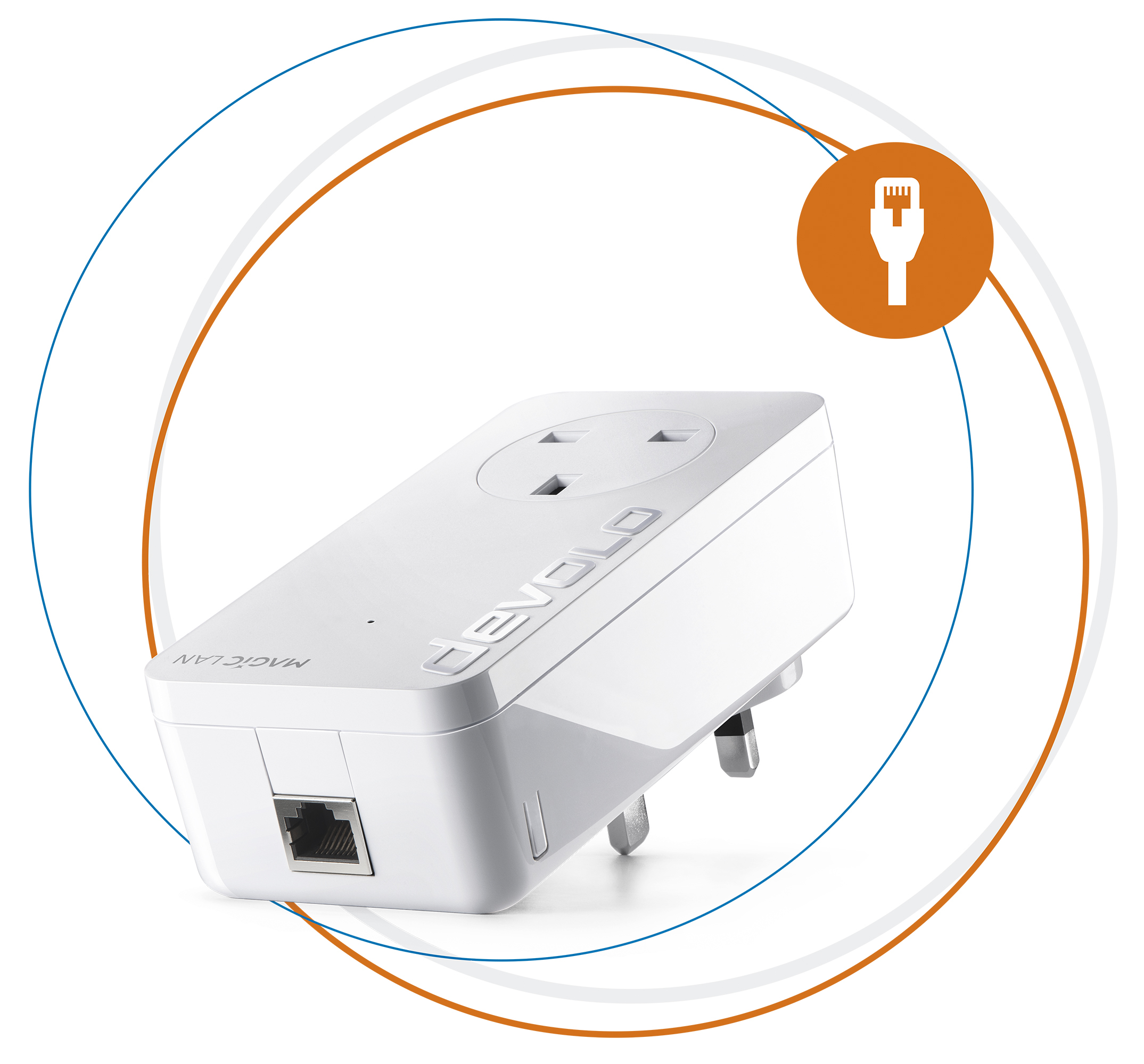 Image of Devolo Magic 2 LAN 2400 Mbit/s Ethernet LAN White 1 pc(s)