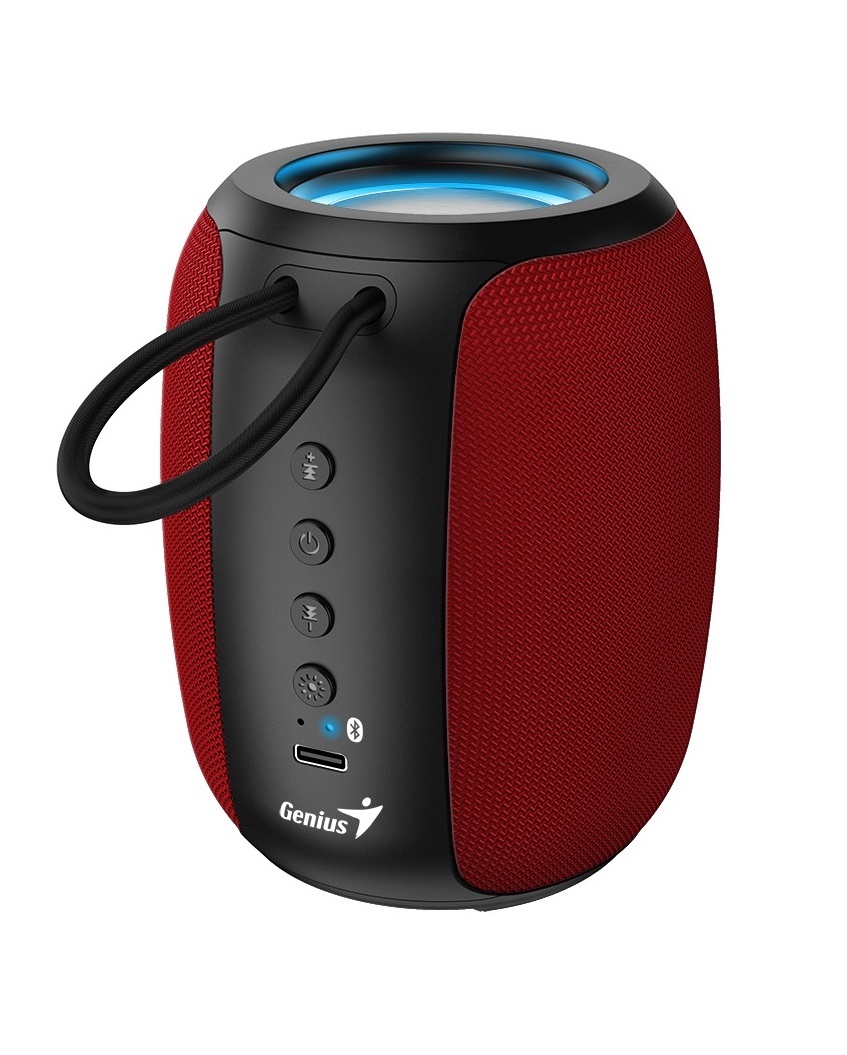 Genius Computer Technology Mobile Speaker Portable BT 5W SP-915BT Red