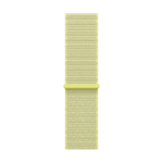 Apple MFF94ZM/A smart wearable accessory Band Yellow Nylon, Recycled polyester, Spandex