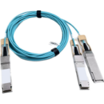 eNet Components MFS1S50-H005V-ENC InfiniBand/fibre optic cable 196.9" (5 m) QSFP56 2x QSFP56 AOC Aqua color