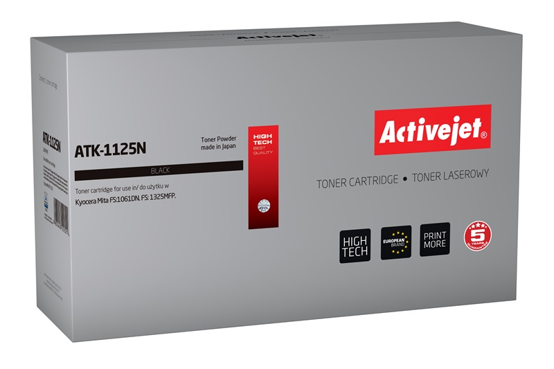 Activejet ATK-1125N toner (replacement for Kyocera TK-1125; Supreme; 2100 pages; black)