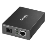 TP-Link Omada MC212CS-2 network media converter 1000 Mbit/s 1550 nm Single-mode Black