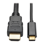 Tripp Lite U444-016-H USB graphics adapter 3840 x 2160 pixels Black