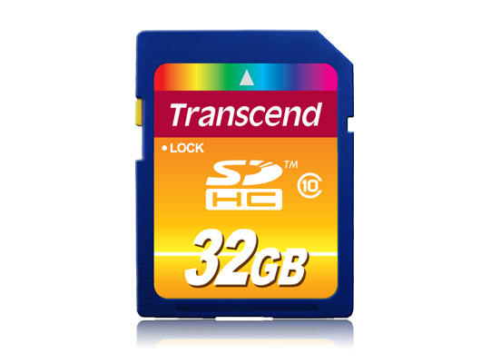 Transcend SD Card SDXC/SDHC Class 10 32GB
